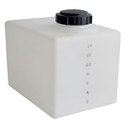 TANK FLAT BOTTOM 16 GAL