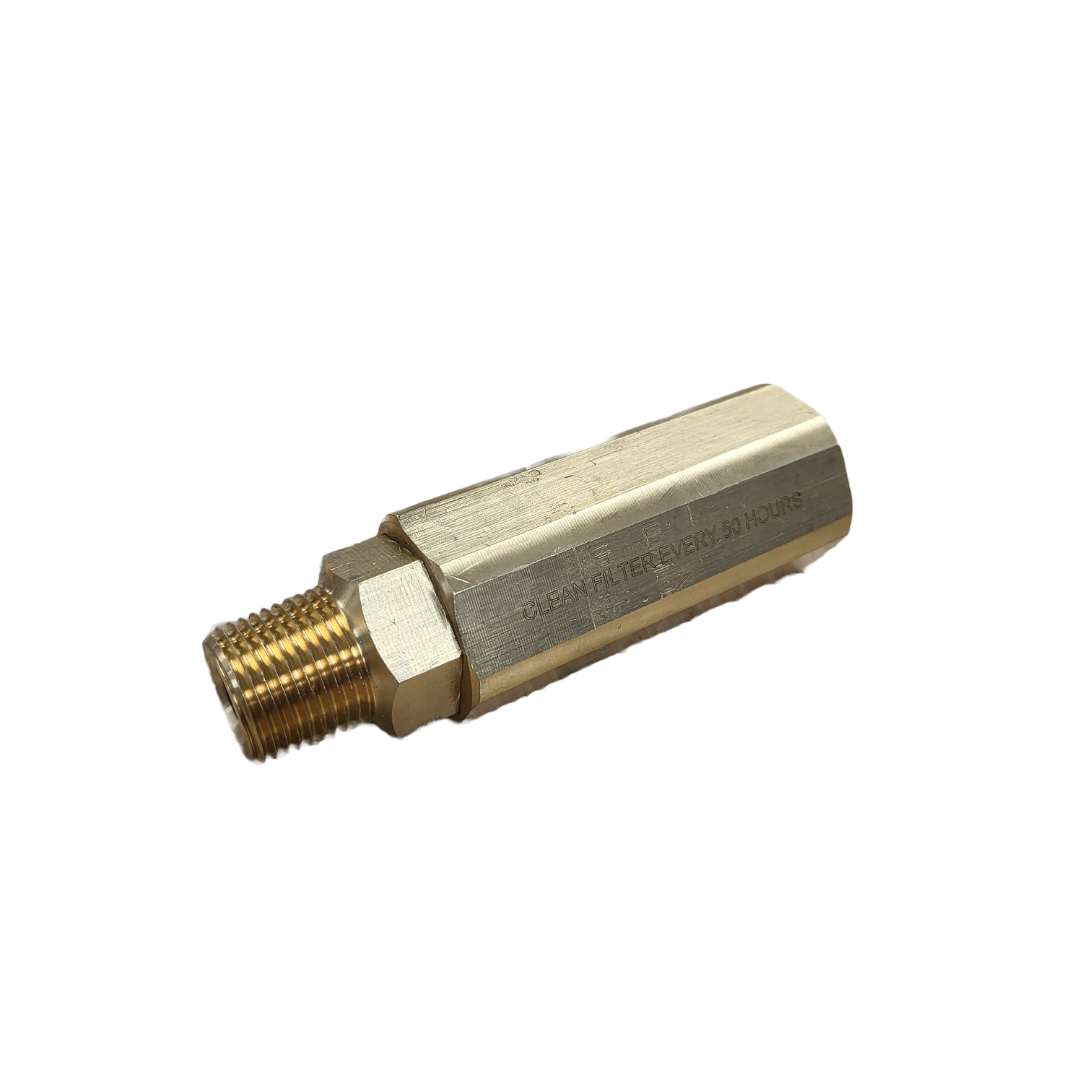 FILTER INLINE BRASS HI PRESSURE 3/8"