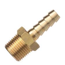 HOSE BARB BRASS 1" MPT X 3/4" HB