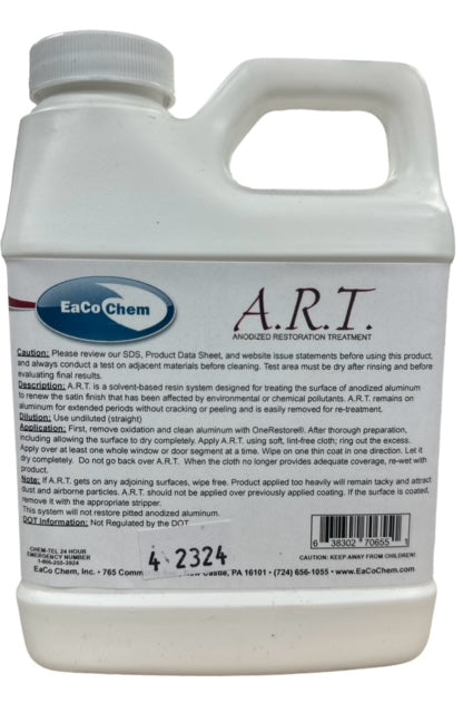 EACO CHEM A.R.T. Anodized Aluminum Treatment 16OZ