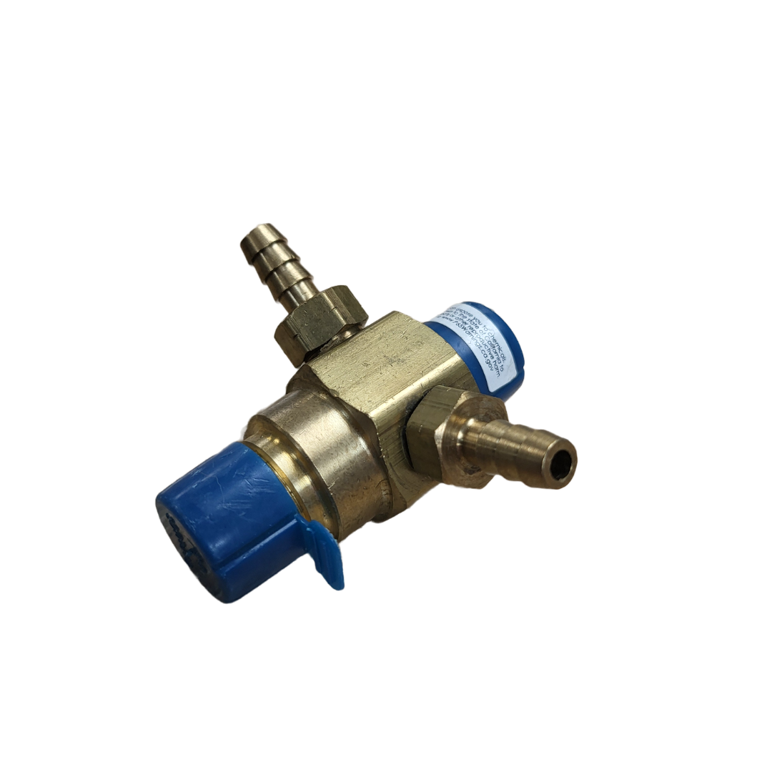 INJECTOR FIXED DUAL BRASS 2.3mm Injector 5-8GPM