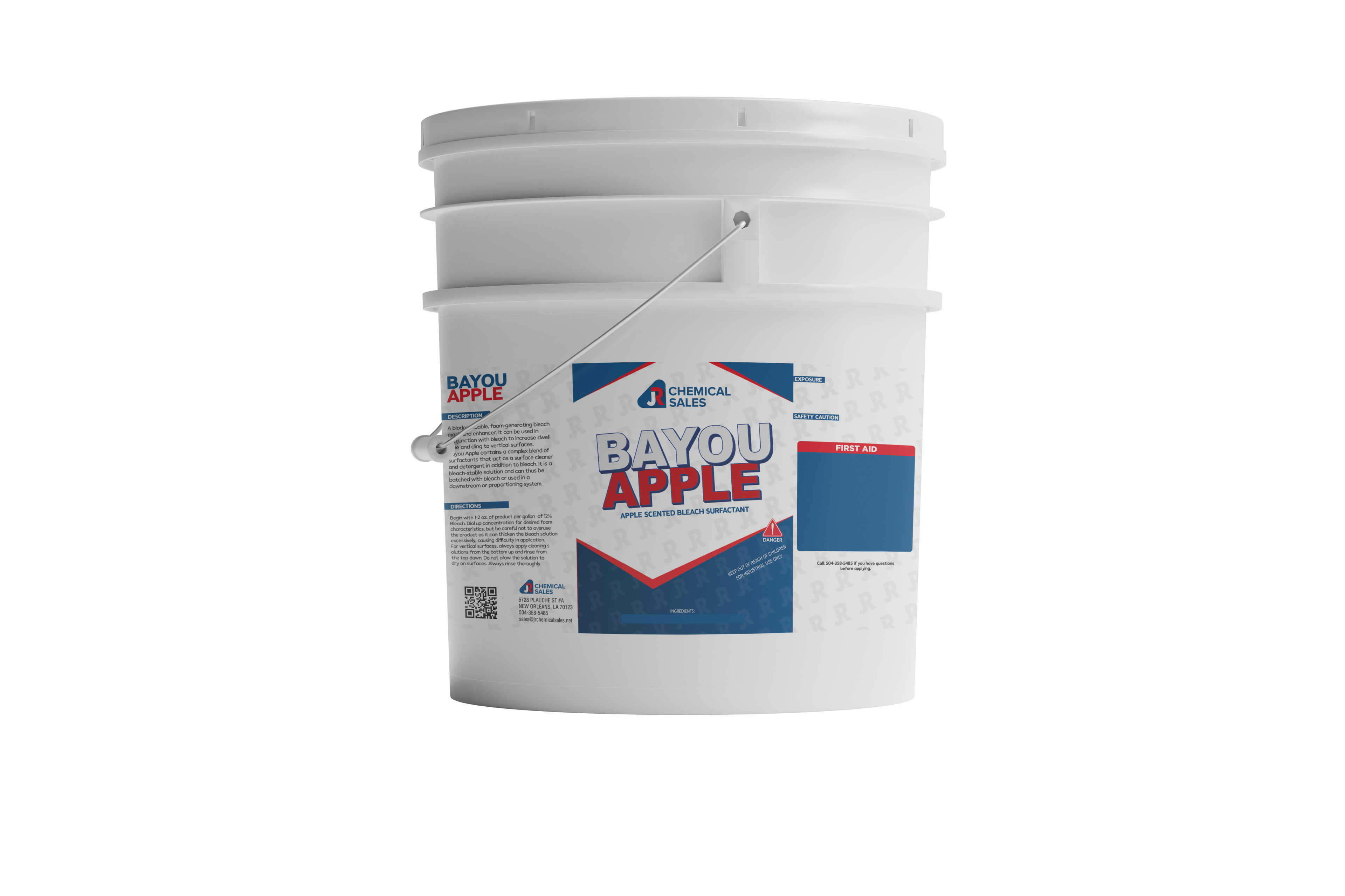 JRC BAYOU APPLE BLEACH ENHANCER & SURFACTANT 5 GAL