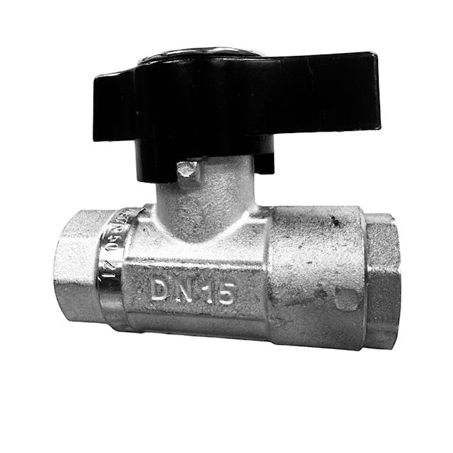 BALL VALVE DN15 1/2" NICKEL