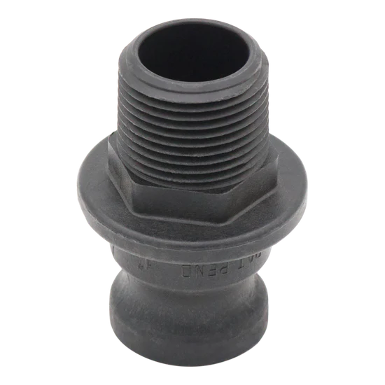 POLY ADAPTER 1 1/2" MALE  X 1 1/2" MPT
