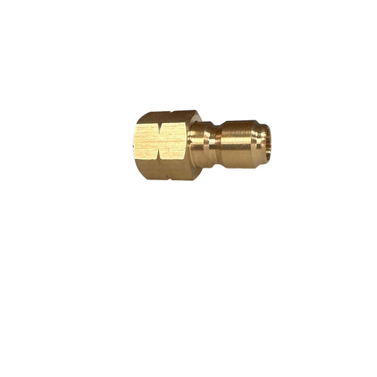 QUICK CONNECT PLUG FEMALE 3/8" BRASS