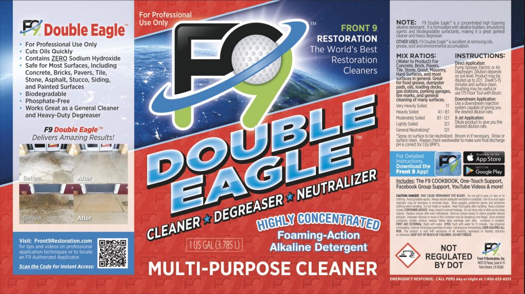 F9 DOUBLE EAGLE (Degreaser) 1 GAL
