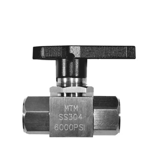 MTM Hydro 3/8" Stainless Steel Ball Valve 6,000 PSI