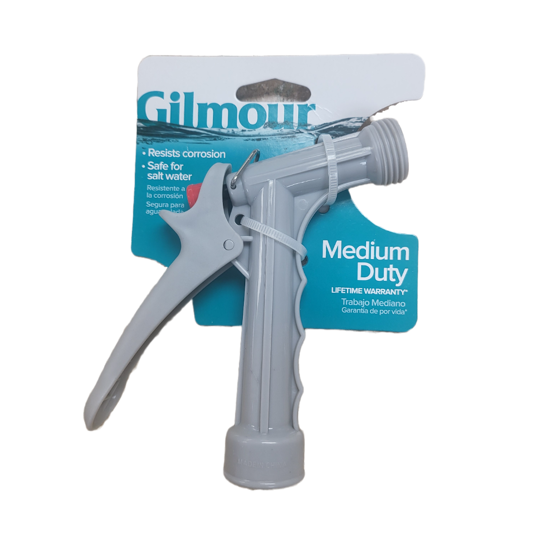 GH NOZZLE Gilmour Corrosion Resistant Spray Gun Medium Duty